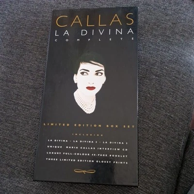 Maria Callas "La Davina Complete" Limited Edition Box Set + mehrseitiges Booklet - Bild 1 von 3