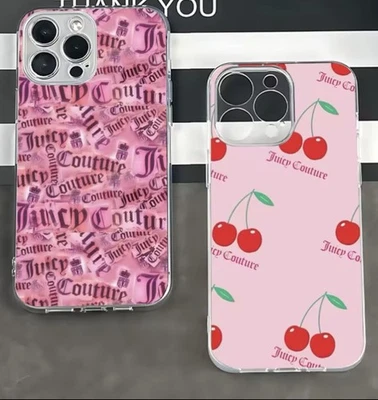 Funda iPhone Y2K Juicy Couture Años 2000 Mcbling Y2K Moda Rosa Accesorio iPhone Foto 1 de 4