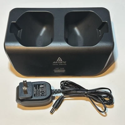 Зарядная база для беспроводных наушников Artiste ADH300 2.4G только с адаптером переменного тока - Изображение 1 из 4
