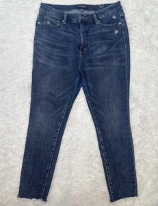 Judy Blue Jeans Damen Mid Rise Skinny Fit Stretch Denim Blau Größe 13/31 88417 - Bild 1 von 13