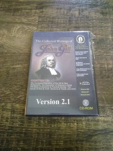 2006 Baptist Cd-Rom Series THE COLLECTED WRITINGS OF JOHN GILL Version 2.1 Xp - Picture 1 of 6