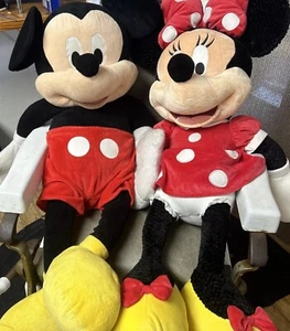 mickey and minnie plush 36” - Picture 1 of 9