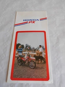 Honda PX series Mopeds brochure catalogue french issue 1980s - Bild 1 von 6