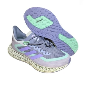 Adidas 4DFWD 2 Running Shoes Purple Green HP7649 Women's Size 7 - Picture 1 of 5