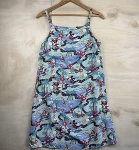 Reyn Spooner x Disney Mickey And Minnie Beach Cruise Hawaiian Sun Dress Sz Small - Picture 1 of 8