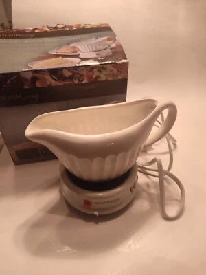 Calentador eléctrico para bote con salsa Kitchen Living 16 onzas, modelo CCW-008-1 en caja Foto 1 de 4