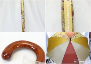 Aramis Umbrella Weather Patterns Theme 40in Large Rare Vintage 80s NEW - Picture 1 of 5