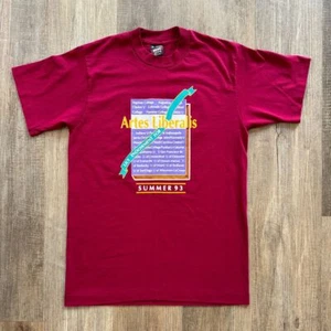 VTG Summer 1993 Lily Endowment for Artes Liberalis LEWOTLA T-Shirt Red - Picture 1 of 7