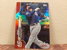 2020 Topps Opening Day MANNY MACHADO #200 "Red Foil" San Diego Padres EX!