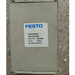 ONE NEW FESTO CPV10-M1H-2X3-GLS-M7 161416 solenoid valve Quality assurance - Picture 1 of 3