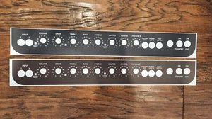 FENDER BLUES DELUXE REISSUE MIM VINYL FACEPLATE OVERLAY - Picture 1 of 5