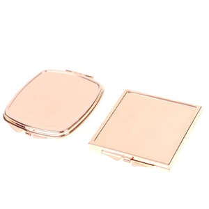 Compact Makeup Mirror Cosmetic Magnifying Round Pocket Make Up Mir^JN JW - Picture 1 of 16