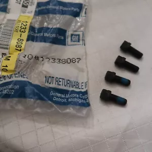 NOS 1984-1993 Chevrolet Corvette 12338087 Propellor Driveshaft Bolts (4) GM - Foto 1 di 2