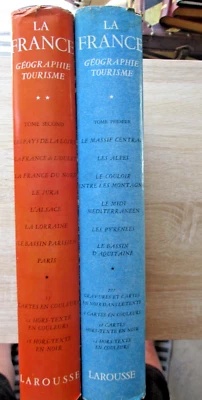24/04 : La France, géographie, tourisme - Daniel Faucher - Larousse 1951/52 - Photo 1/4