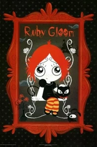 RUBY GLOOM POSTER In a Red Border RARE HOT NEW 24X36 - Picture 1 of 1