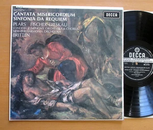 SXL 6175 WB Britten Cantata Misericordium Sinfonia Requiem EXCELLENT Decca ED3 - Picture 1 of 6