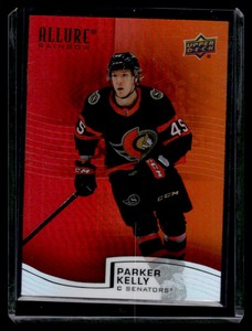 2021 UD Allure Rainbow Red/Orange Parker Kelly  #R-46 Ottawa Senators