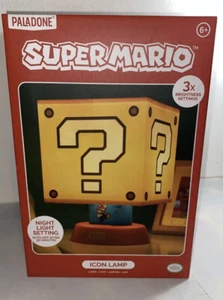 super mario Fragezeichen Symbol Lampe Paladone. Neu! Minty Fresh!! Süß!! - Bild 1 von 6