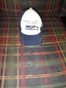 Seattle Seahawks NFL authentic sidelines Hat Autographed By Matt Hasselbeck - Picture 1 of 9
