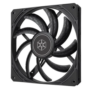Silverstone SST-AS140B Air Slimmer 140 Slim 140mm x 15.5mm Fan, 4Pin PWM - Picture 1 of 3