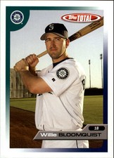 2005 Topps Total Seattle Mariners Baseball Card #448 Willie Bloomquist