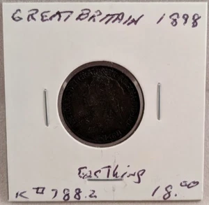 1898 Great Britain Farthing - Picture 1 of 2