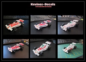 Calcomanías escala 1/32 para Scalextric McLaren M23 - 7 variaciones - Imagen 1 de 8