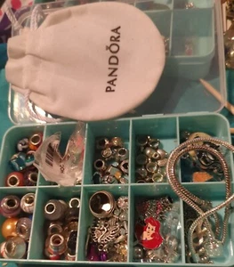 Schmuckherstellung ARMBÄNDER Sterling EURO Etui PUGSTER Anhänger Charm Etui Posten Lesen - Bild 1 von 4