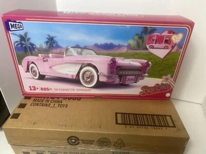 Mega Barbie The Movie 1956 Corvette Stingray Building Set NEW - Picture 1 of 7