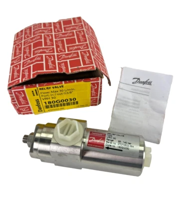 Válvula de alívio Danfoss 180G0030 VRH 30 máx. 30 L/min. Barra 25-140 Dinamarca - Imagem 1 de 4
