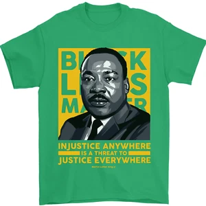 Mlk Martin Luther Rey Negro Vive Matter Camiseta Hombre 100% Algodón - Imagen 1 de 107