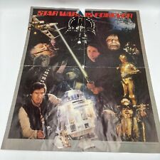 Vintage 1984 Star Wars ROTJ Kenner 79 Figure Poster Star Wars Is Forever 18"x22"