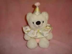 Russ Lil Marshmallow Clown Teddy Bear Plush 8" - Bild 1 von 6