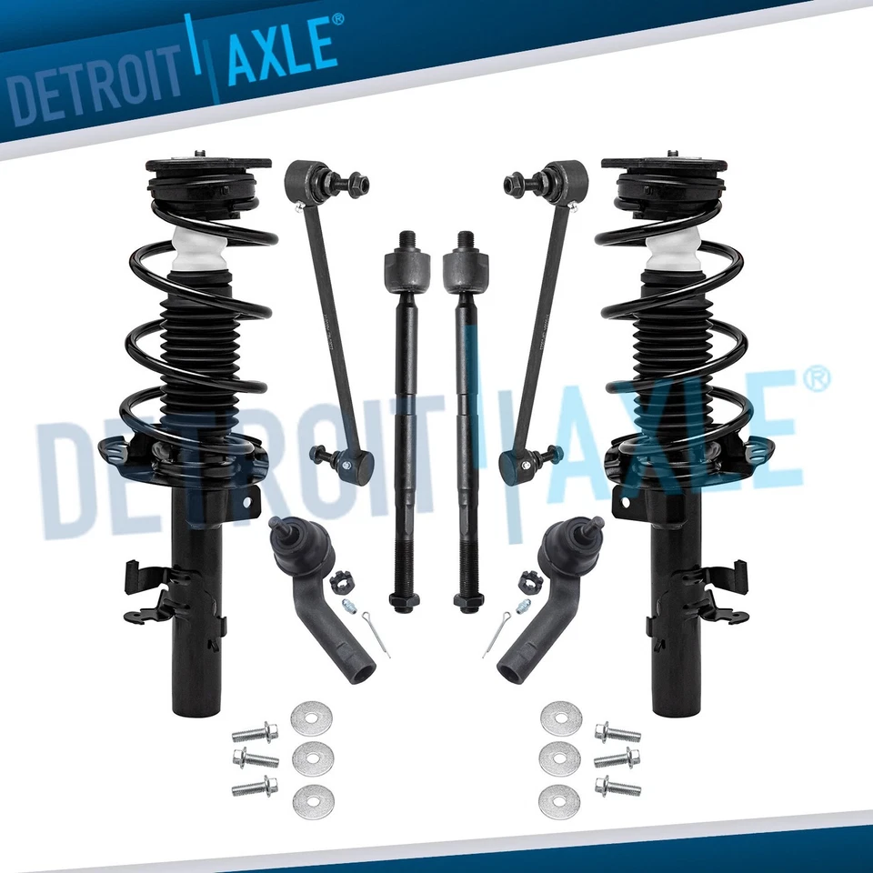 Conjunto de puntales delanteros y muelles helicoidales barras estabilizadoras para Ford Focus 2013-2018 Foto 1 de 4