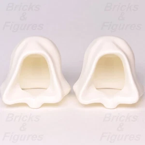 LEGO® Star Wars White Robe Hood Minifigure Headgear Parts 30381 96232 98011 x 2 - Picture 1 of 2