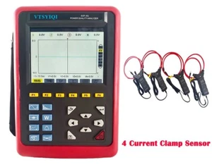 Power Quality Analyser Meter with Current 10A～6000A Transient Record 150 Groups - Picture 1 of 14