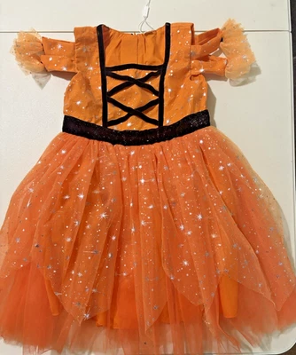 NUEVO: Disfraz/Vestido de Halloween para niñas Vestidos de tul Talla 3-4 Foto 1 de 4