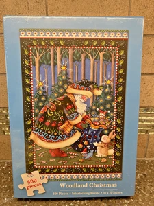 MARY ENGELBREIT WOODLAND CHRISTMAS 500 PIECE  30 X 20 JIGSAW PUZZLE FACTORY SEAL - Picture 1 of 2