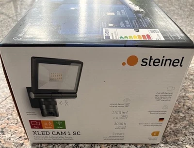 Steinel XLED CAM1 SC Aussenleuchte Anthrazit mit Kamera NEU - Bild 1 von 4