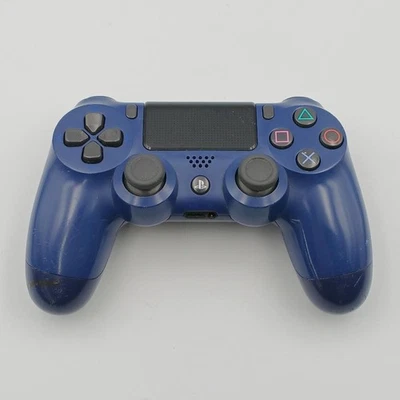 Sony CUH-ZCT2U Midnight Blue Playstation 4 Wireless DualShock PS4 Controller - Image 1 of 4