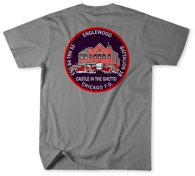 Unofficial Chicago Fire Department Firehouse 84 Shirt - Image 1 of 4