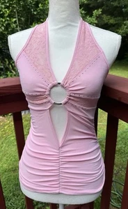 Y2K Mallcore Club Babydoll Kawaii HTF 00s Mermaidcore Coconut Girls Sz S? Rave - Picture 1 of 19
