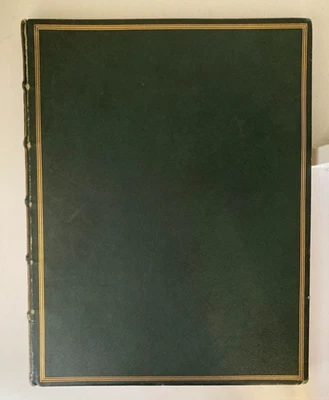 RARE Folio PIETAS OXONIENSIS Oxford Large Paper 1828 Fine GREEN Morocco GILT Foto 1 de 4