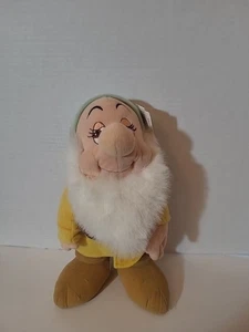 Disney Store Bashful Dwarf Standing Stuffed Plush 11" Snow White Seven Dwarfs - Picture 1 of 2