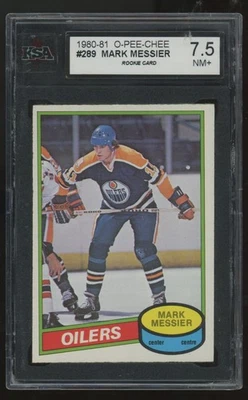 1980-81 O-Pee-Chee Mark Messier RC #289 KSA 7.5 - Image 1 of 2