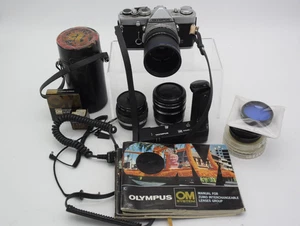 Olympus M-1 analoge Kleinbildkamera alle in Bildern befestigt, alle Original-Zubehör-Hersteller - Bild 1 von 24