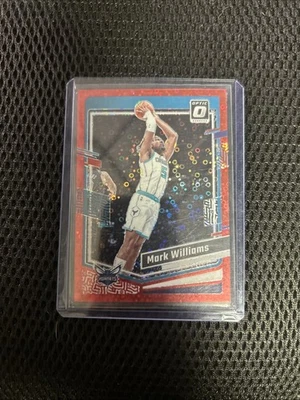 2023-24 Panini Donruss Optic - Mark Williams #175 Red Glitter Prizm /75 - Image 1 of 2