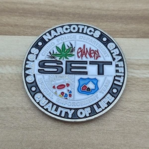Chino Police Department Special Enforcement Team Challenge Coin - Bild 1 von 5