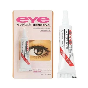 Wimpern Falsche Wimpern Kleber Stark Wasserfest Kleber 7g Tube - Dunkler Kleber - Bild 1 von 3