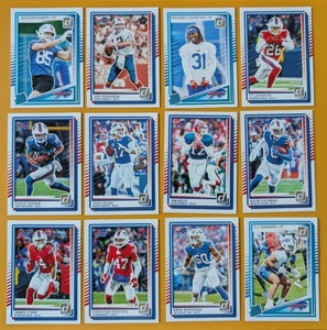 2025 Donruss NFL Team Set Buffalo Bills Josh Allen James Cook - Picture 1 of 4